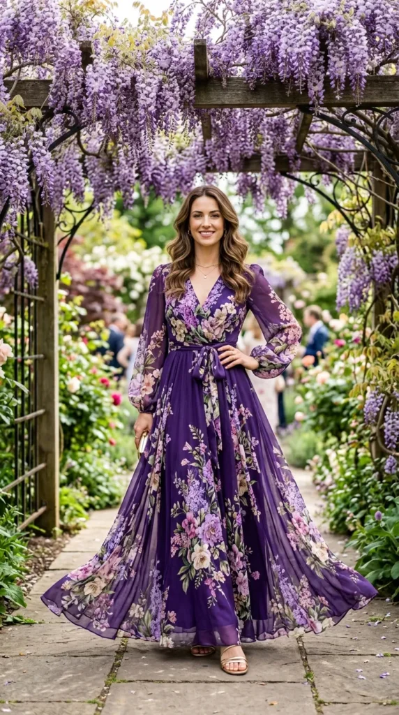 spring-garden-party-floral-outfits-outfit-17-deep-purple-floral-chiffon-maxi