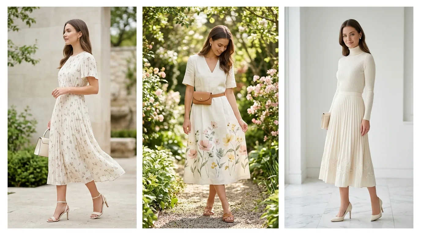 20 Minimalist Floral Spring Outfits: Understated Blooms for a Clean Aesthetic