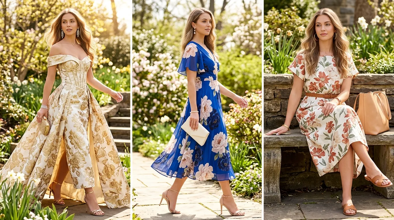20 Bold & Bright Spring Floral Dresses: Statement Looks for Women Who Own the Room — featured spring floral fashion look